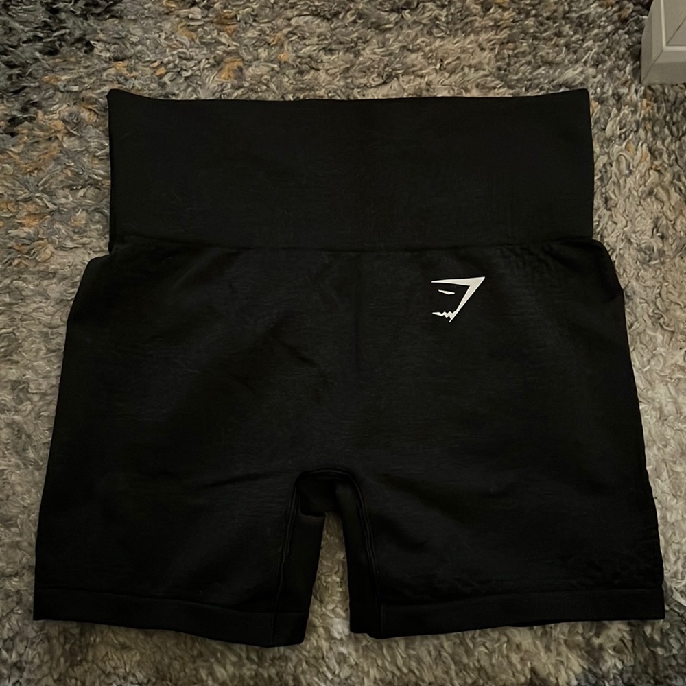 Gymshark Vital Seamless Black Shorts